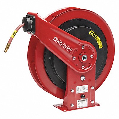 REELCRAFT RS7670OLP Spring Return Hose Reel 1/4 in ID 70 ft