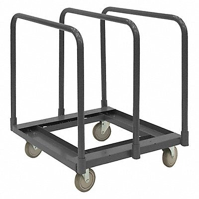 DURHAM MFG PM2831CR95 Truck Grey Wood End Rail w/ Dividers