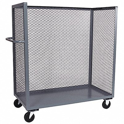 JAMCO ZA236 Stock Cart Mesh 3-Sided with Shelf