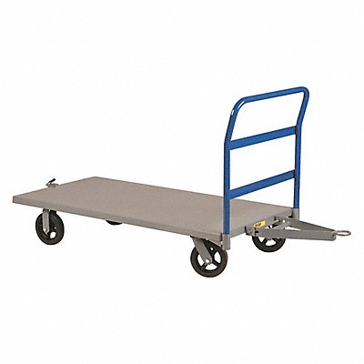 LITTLE GIANT CARTS CS36608MRHD Castor Steer Trailer with 36 x 60 Deck