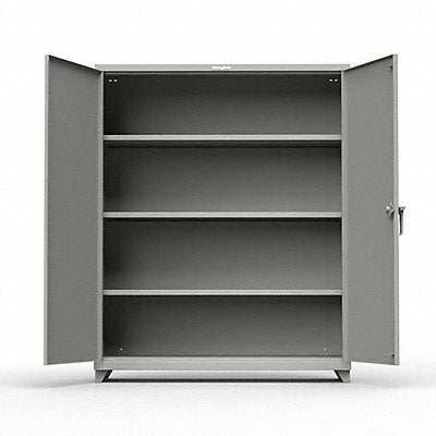 STRONG HOLD 56243L5S Storage Cabinet 72 x60 x24 MdmGry 3Shlv