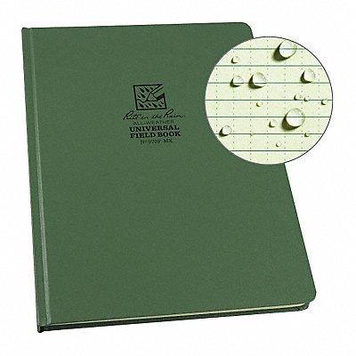 RITE IN THE RAIN 970FMX Notebook Fabrikoid 8-1/4 x 11 Size