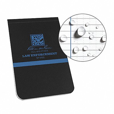 RITE IN THE RAIN 1023 Notebook Field Flex 3-1/4 x 5 Size
