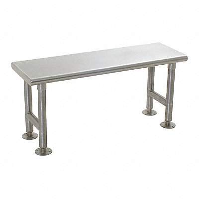 EAGLE GROUP CRB1248 Gowning Bench Stainless Steel 12 Wx48 L