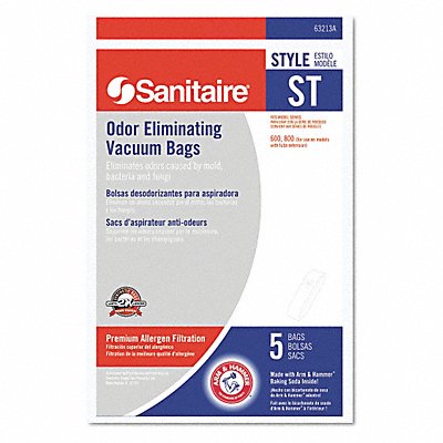 ELECTROLUX SANITAIRE EUR6321310 Vacuum Bags for Sanitaire Upright PK10