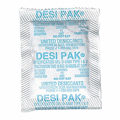 DESCO 13850 Desiccant Pak 1/2 Unit Pail PK550