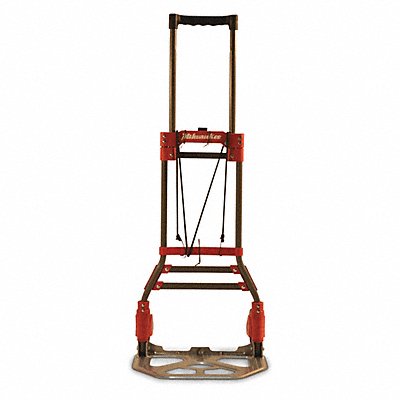 MILWAUKEE HAND TRUCKS DC73777 Fold up Truck with Steel Toe Plate
