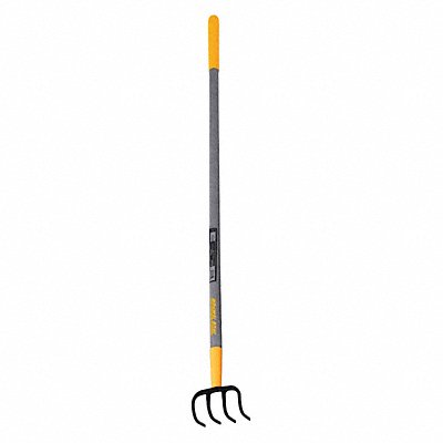 TRUE TEMPER 2862100 Cultivator w/Cushion End Grip 4 Tine