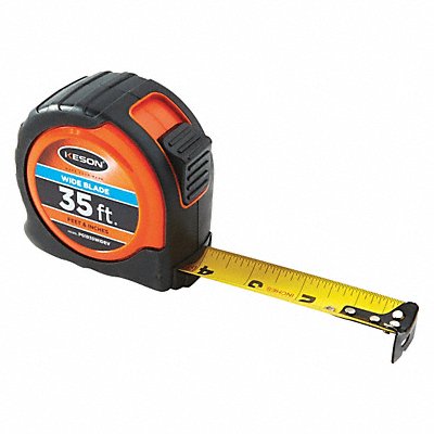 KESON PG1835WIDEV Tape Measure SAE Blade 35 ft L