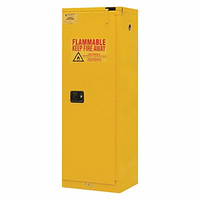 DURHAM MFG 1022S50 Safety Cabinet Self Close 22 gal.
