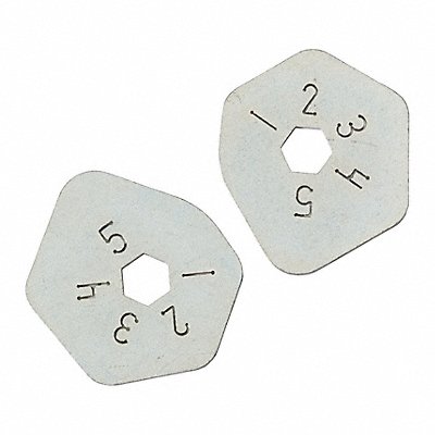 SEYMOUR MIDWEST RAKE 57080 Cam Set Steel Silver PR