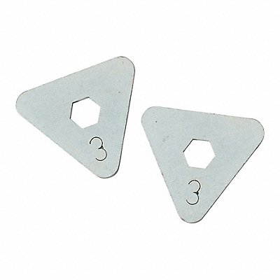 SEYMOUR MIDWEST RAKE 57083 Cam Set Steel Silver PR
