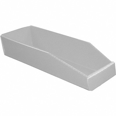 GRAINGER 5737WHITE Hopper Bin