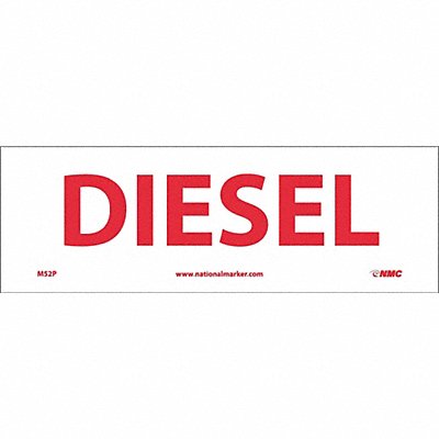 NMC M52P Diesel Sign