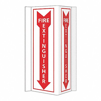 NMC VS42W Fire Extinguisher Sign