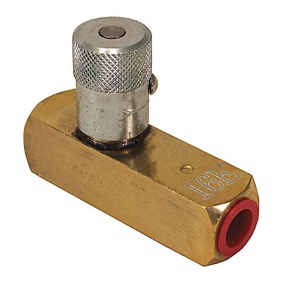 BUYERS PRODUCTS F400B Flow Control Valve Brass 1/4 NPT