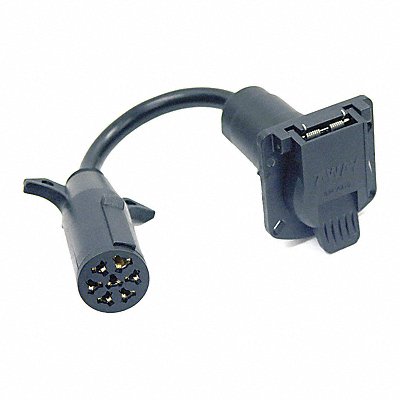BUYERS PRODUCTS TC1077P Adaptor Round 7-Way Flat