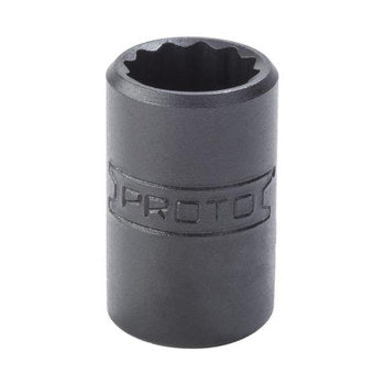 PROTO J4708TB Socket Steel Black Oxide 1/4 in