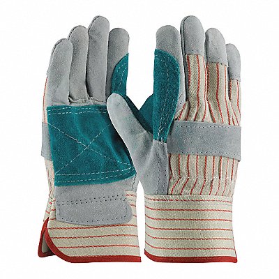 PIP 857512JM Split Leather Palm Gry/Red M PK12