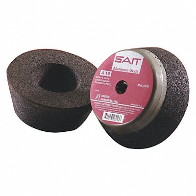 UNITED ABRASIVES-SAIT 26003 Cup Wheel 4x2x5/8-11 A16 M-B PK12
