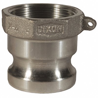 DIXON VALVE COUPLING 75AAL Fire Hose Adapt Straight NPTxCamGroove A