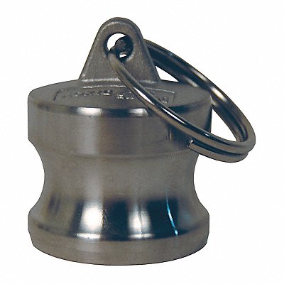 DIXON VALVE COUPLING G100DPSS Cam and Groove Dust Plug SS 1