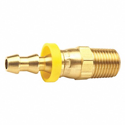 DIXON VALVE COUPLING 2710808C Male NPTF Swiv 1/2 xPushon HoseBarb 1/2