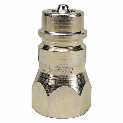 DIXON VALVE COUPLING AG4F4PV Agricultural Poppet Plug 1/2 NPTF 1/2