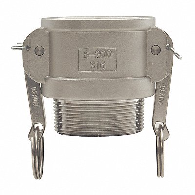 DIXON VALVE COUPLING G75BSS Cam and Groove Coupler x MNPT 3/4 SS
