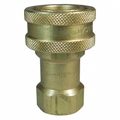 DIXON VALVE COUPLING 2HF2B HSeries Poppet FNPT 1/4 Coupler 1/4 BR