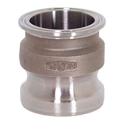 DIXON VALVE COUPLING RE200SE Cam and Groove AdaptorxClamp End SS 2