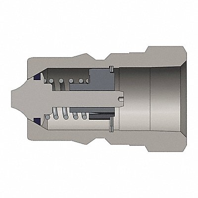 DIXON VALVE COUPLING H4F4 H-Series FNPT 1/2 Plug 1/2 ST