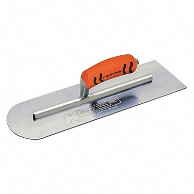 KRAFT TOOL CF284PF Cement Finish Trowel Round/Square 14x4