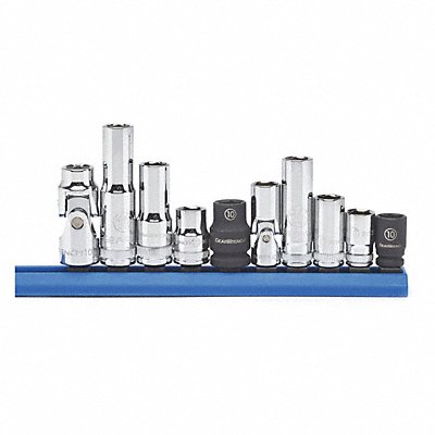 GEARWRENCH 80319 Socket Set 10mm 1/4-3/8 Drive 6 pt.