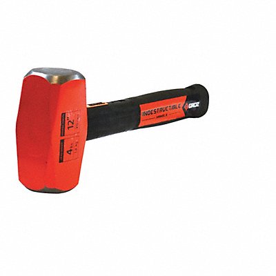 GROZ 34501 Indestructible Club Hammer 4 lb 12