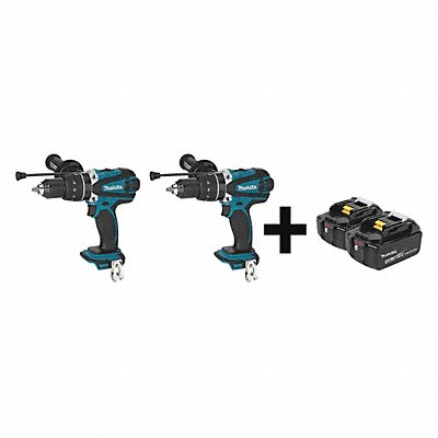 MAKITA XPH03ZXPH03ZBL1840B2 Cordless Hammer Drill/Driver Kit 4.0Ah