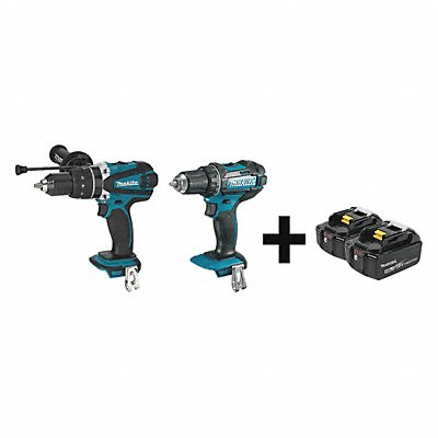 MAKITA XPH03ZXFD10ZBL1840B2 Cordless Combination Kit 2 Tools 18V DC