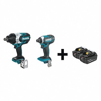 MAKITA XWT07ZXDT11ZBL1840B2 Cordless Combination Kit 2 Tools 18V DC