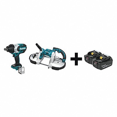 MAKITA XWT07ZXBP02ZBL1840B2 Cordless Combination Kit 2 Tools 18V DC