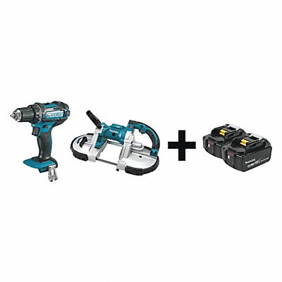 MAKITA XFD10ZXBP02ZBL1840B2 Cordless Combination Kit 2 Tools 18V DC