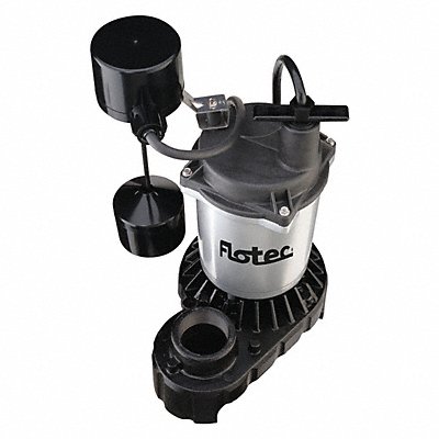 FLOTEC FPCI5050 Submersible Sump Pump 8ft 14.25in 115VAC
