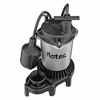 FLOTEC FPZS50T Sump Pump Zinc/Thermoplastic 1/2HP
