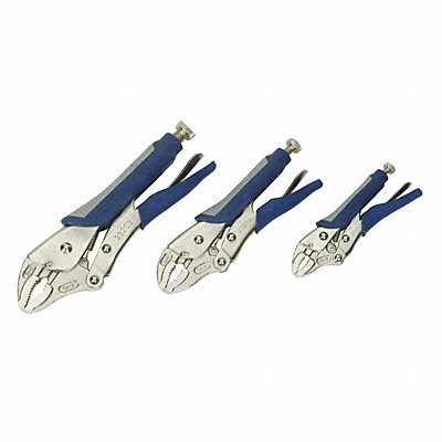 WILLIAMS 23070 Comfort Grip Locking Plier Set 3pcs.