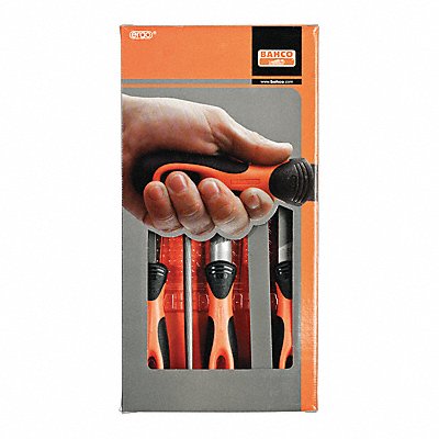 BAHCO 14780812 Engineering File Set Ergo 5 pcs.