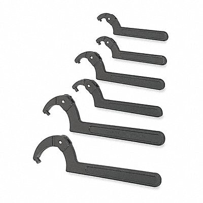 WILLIAMS O474A Pin Spanner Adjustable 4-1/2 To 6-1/4
