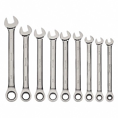 WILLIAMS 1238NRC Combo Ratchet Wrench 1-1/4 Hi-Polish