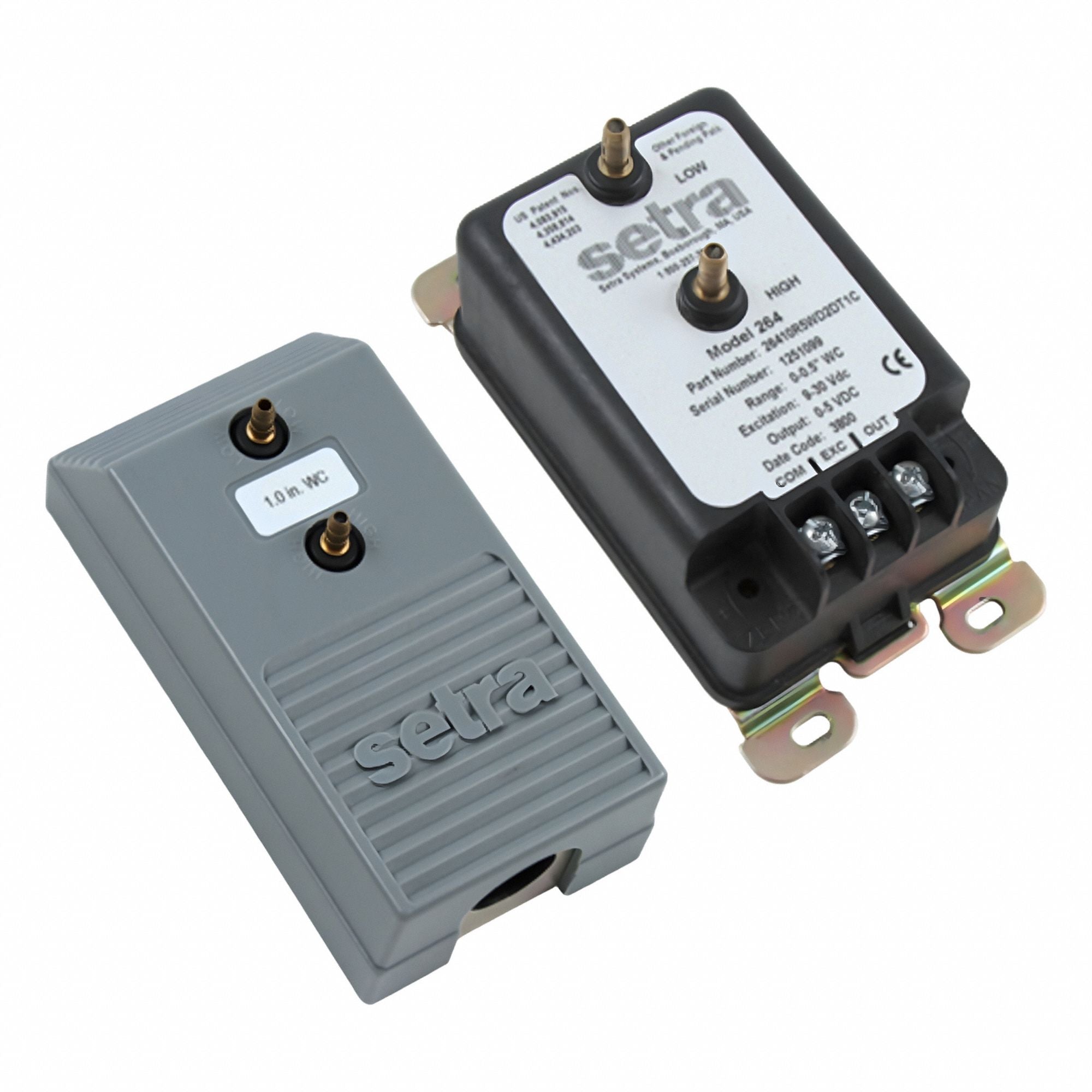 SETRA DPT26402R5D Low Differential Pressure Sensor 9 to 30V DC