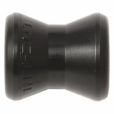 LOC-LINE 49429BLK Double Socket Black 1/4 PK20