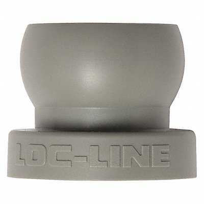 LOC-LINE 59896G Fixed Mount Grey 1/2 PK20