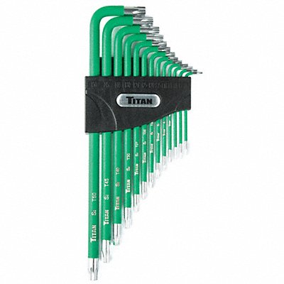 TITAN 12715 Star Key Set Tamper Resistant 13 pcs.